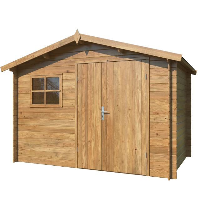 CASETTA IN LEGNO IMPREGNATO PABLO 3 CM. 296X200 LOSA LEGNAMI